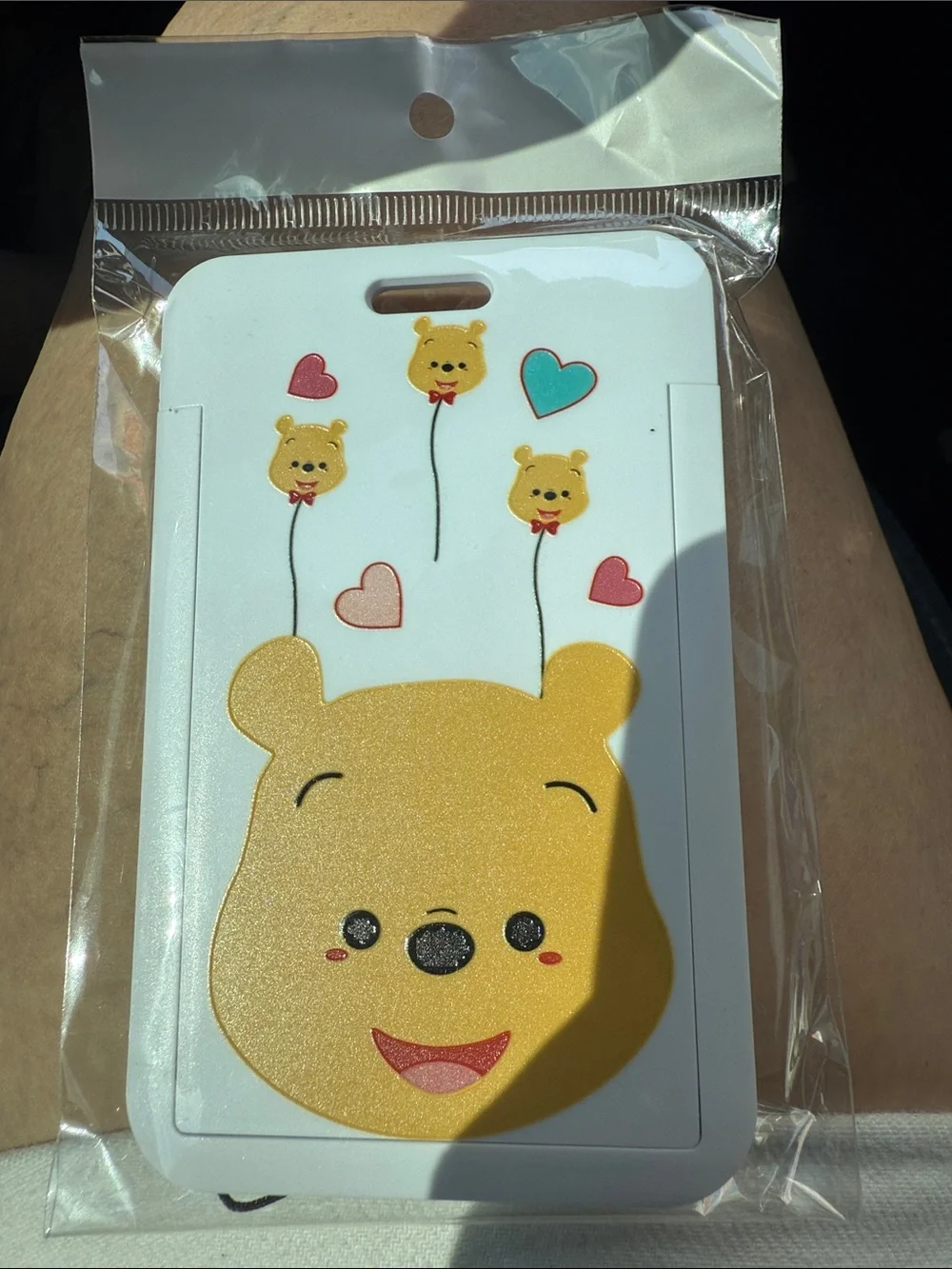 Winnie Pooh Lanyard Card Holder